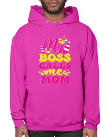 my boss calls me mom 312# - unicorn- Hoodie