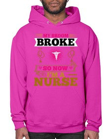 my broombroke so now Style 290# - nurse- Hoodie