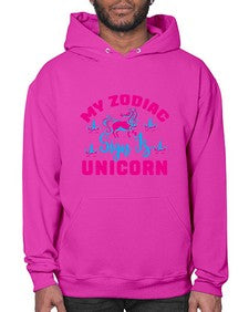 my zodiac sign is unicorn 326# - unicorn- Hoodie