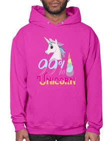 ninety nine percent unicorn 3# - unicorn- Hoodie