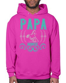 papa horse Style 26# - horse- Hoodie