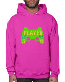 player 38# - video games- Hoodie