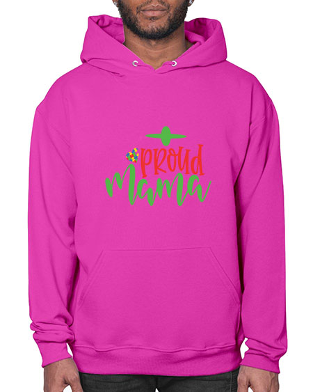 proud mama Style 38# - autism- Hoodie
