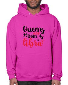 queens Are Born As Libra 387# - libra- Hoodie