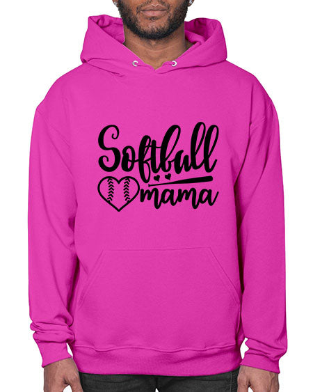 softball mama 2274# - softball- Hoodie
