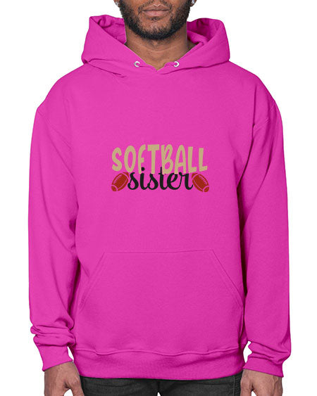 softball sister 2272# - softball- Hoodie