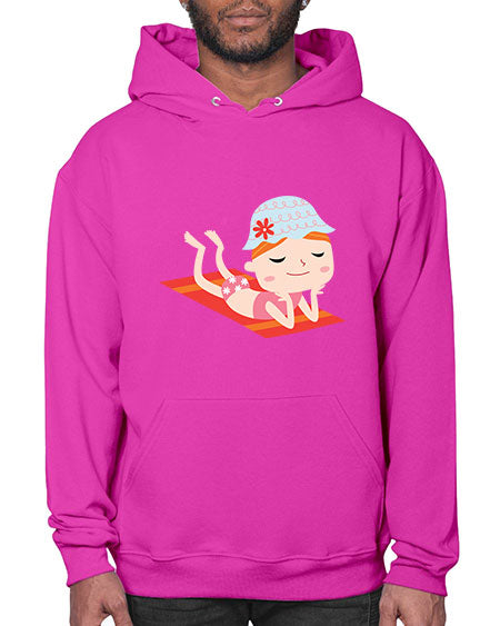 summer characters 59# - summer- Hoodie