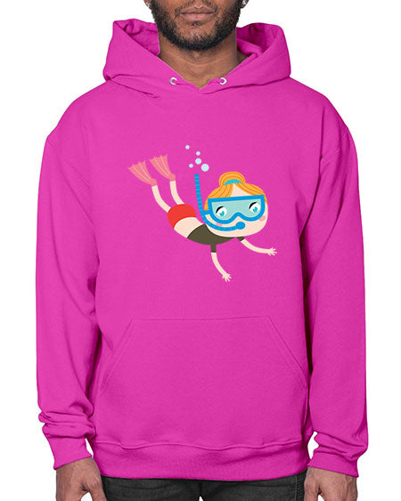 summer characters 61# - summer- Hoodie