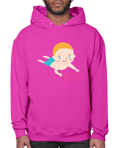 summer characters 65# - summer- Hoodie