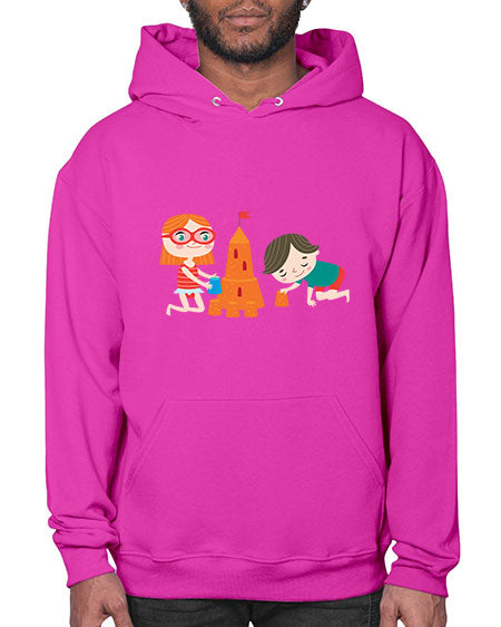 summer characters 66# - summer- Hoodie