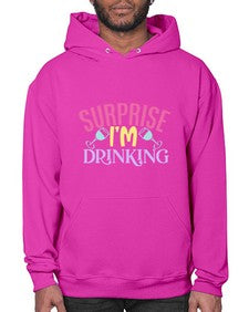 surprise im drinking 410# - beer- Hoodie