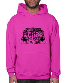 surviving fatherhood one beer at a time 1594# - beer- Hoodie