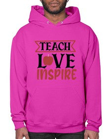 teach love inspre Style 371# - teacher- Hoodie