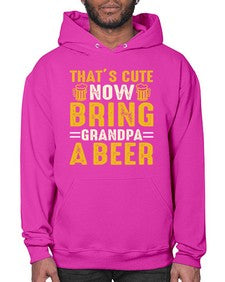 thats cute now bring 413# - beer- Hoodie