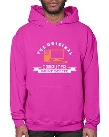 the original computer print delete 12# - computer- Hoodie