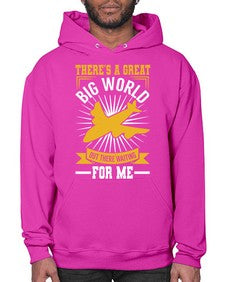 theres a geat big world waiting for me  42# - airplane- Hoodie