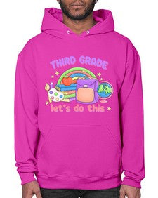 third Grade Lets Do This 964# - third grade- Hoodie