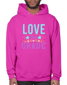 third Grade Love 968# - third grade- Hoodie