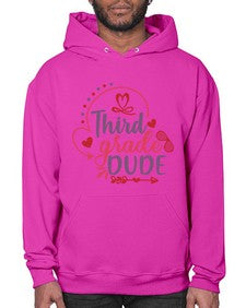 third grade dude 956# - third grade- Hoodie