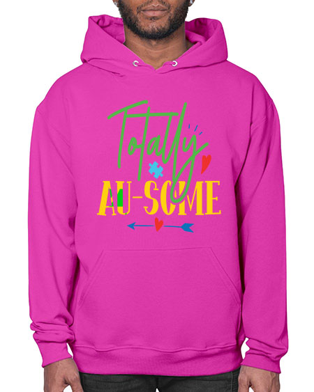 totally ausome Style 1# - autism- Hoodie