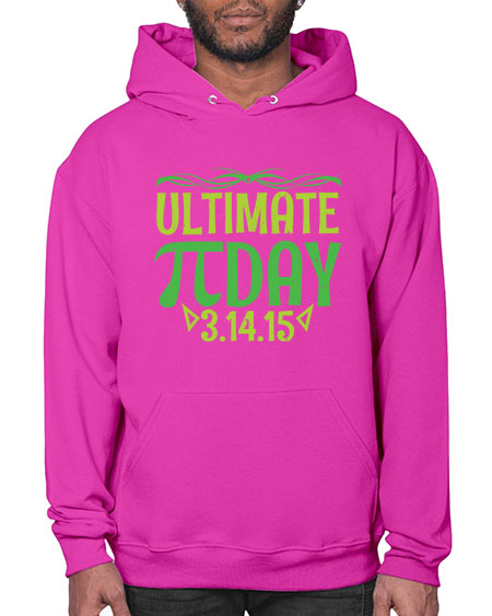 ultimate Pi day 49# - pi- Hoodie