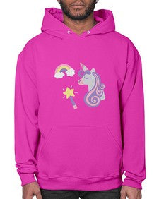 unicorn elements 455# - unicorn- Hoodie