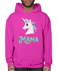 unicorn mama 471# - unicorn- Hoodie
