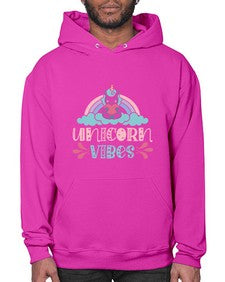 unicorn vibes 514# - unicorn- Hoodie