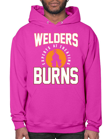 welders experts at treating burns 1625# - welder- Hoodie