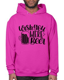 wish you were beer 1782# - beer- Hoodie