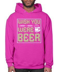 wish you were beer 1783# - beer- Hoodie