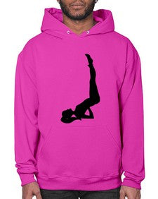 yoga pose  632# - yoga- Hoodie