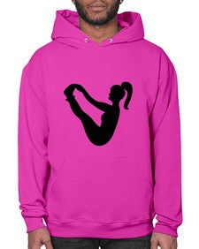 yoga pose  633# - yoga- Hoodie