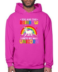 you are the rainbow to my unicorn 562# - unicorn- Hoodie