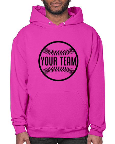 your team 2270# - softball- Hoodie
