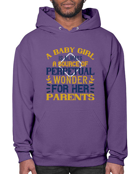 A baby girl is always a source of perpetual wonder for her parents Style 258# - baby- Hoodie