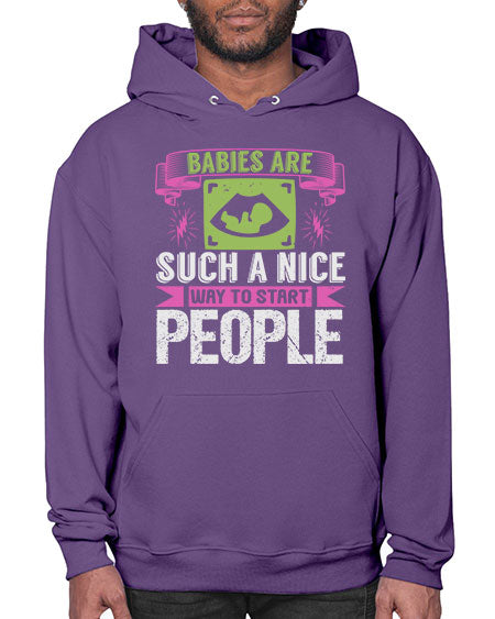 A baby is Gods opinion that life should go on Style 6# - baby- Hoodie