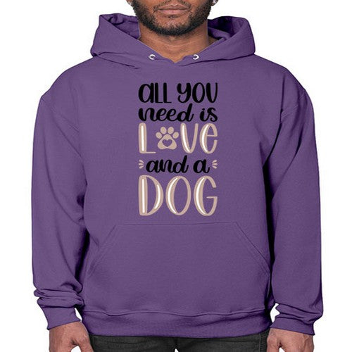 All You Need Is Love Style 36# - dogs- Hoodie