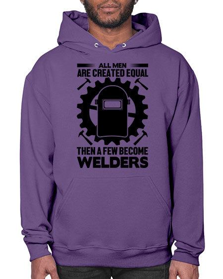All men are Style 570# - welder- Hoodie