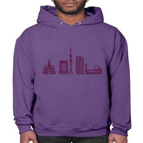 Almaty 307# - cities- Hoodie