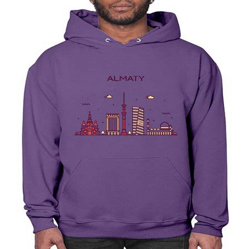 Almaty 308# - cities- Hoodie