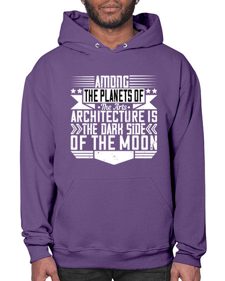 Among the planets of the arts architecture is the dark side of the moon Style 43# - architect- Hoodie