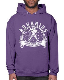Aquarius 43# - aquarius- Hoodie