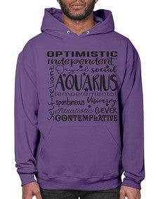Aquarius 563# - aquarius- Hoodie