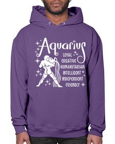 Aquarius 68# - aquarius- Hoodie