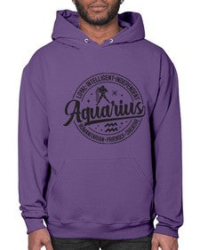 Aquarius 71# - aquarius- Hoodie
