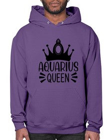 Aquarius queen 73# - aquarius- Hoodie