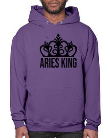 Aries king 107# - aries- Hoodie