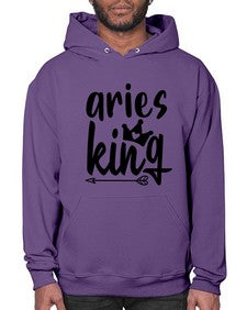 Aries king 108# - aries- Hoodie