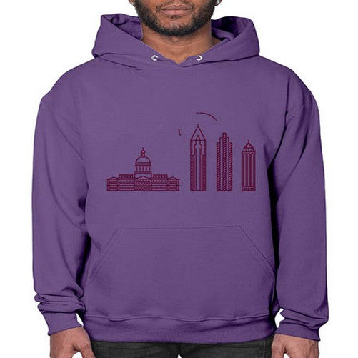 Atlanta 373# - cities- Hoodie